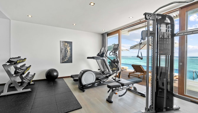Radisson Blu Resort, Maldives - Presidential Water Villa gym