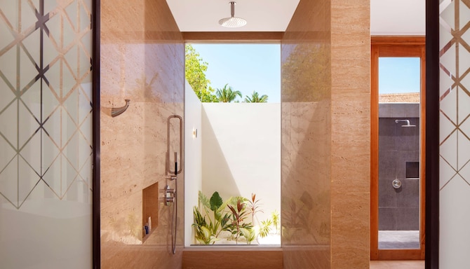 Radisson Blu Resort, Maldives - Three Bedroom Beach Suite Villa bathroom