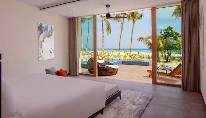 Radisson Blu Resort, Maldives - Three Bedroom Family Beach Villa with private pool