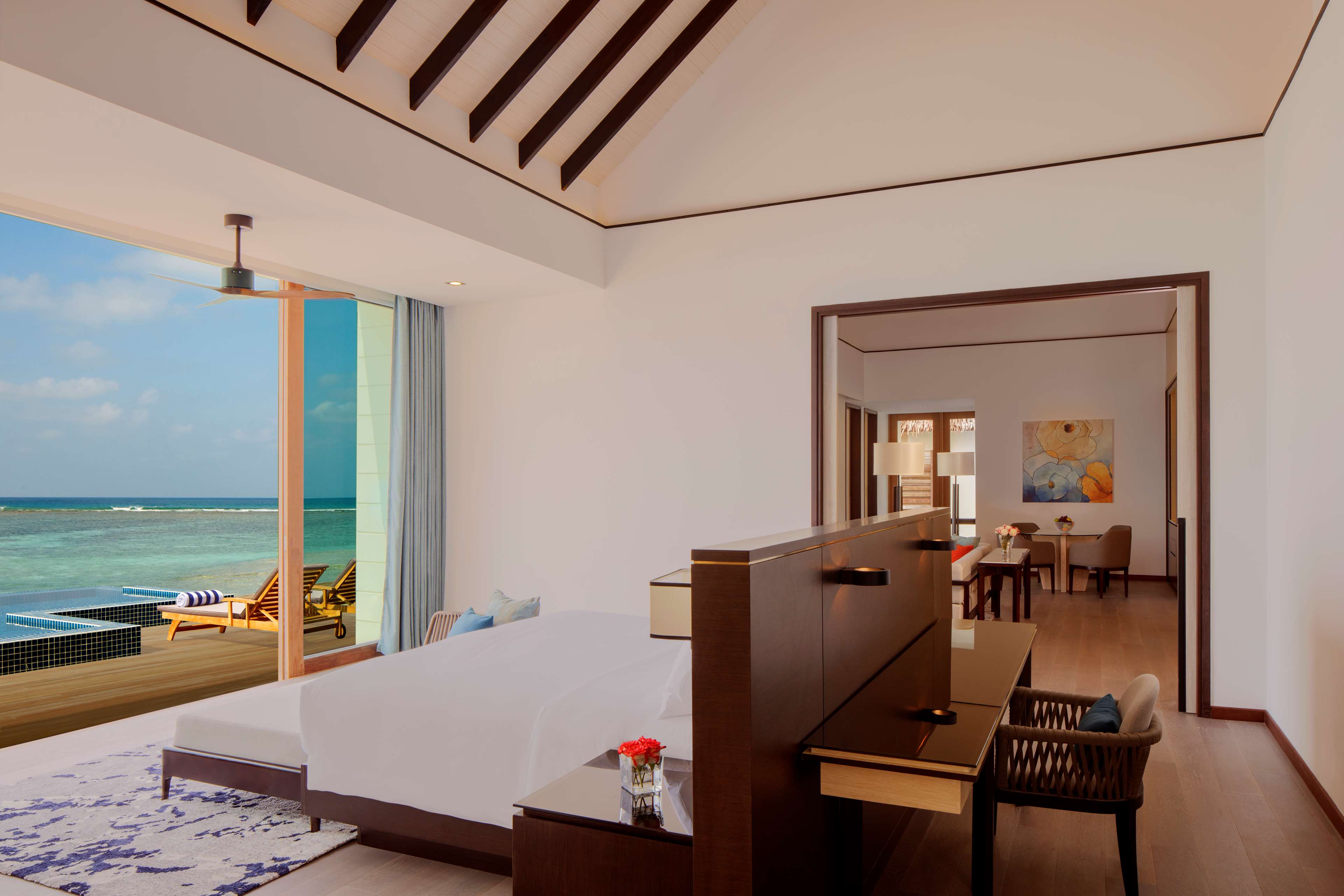 Overwater Villa - 3 Bedrooms - Sunset View