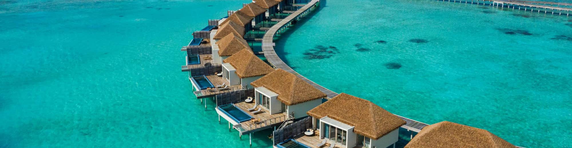 - Vue aérienne de RBR MD Overwater Villa