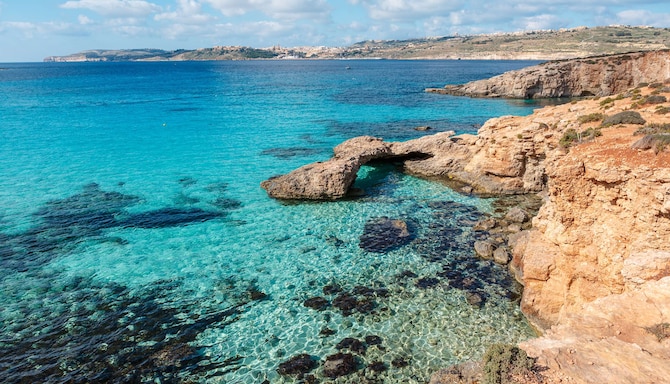 Comino Island in Malta