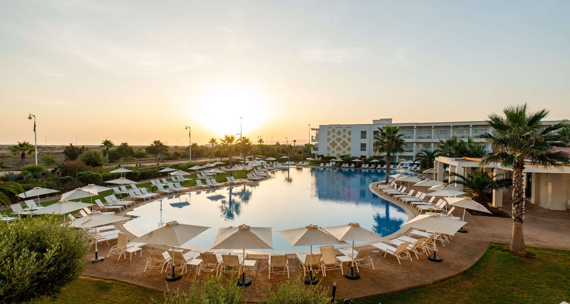 Radisson Blu Resort, Saidia Beach - Pool and garden view