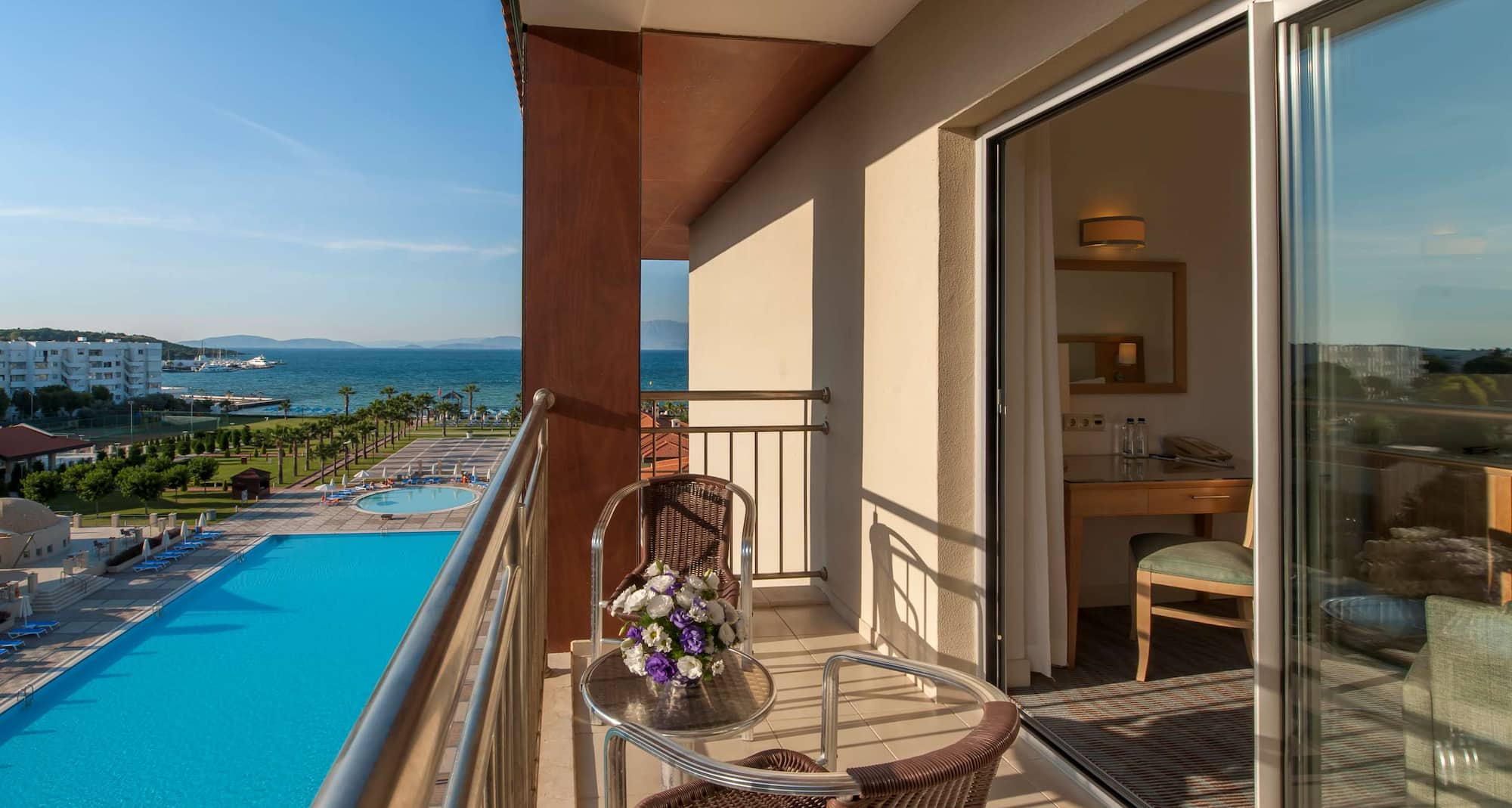 Radisson Blu Resort and Spa, Cesme - Superior room balcony