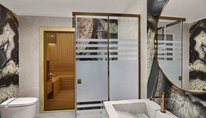 Radisson Blu Resort & Spa, Korek Mountain - Royal Suite Bathroom