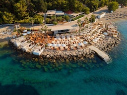 Radisson Blu Resort and Spa, Split - Mistral Beach Club - Wooden Deck - Aerial View