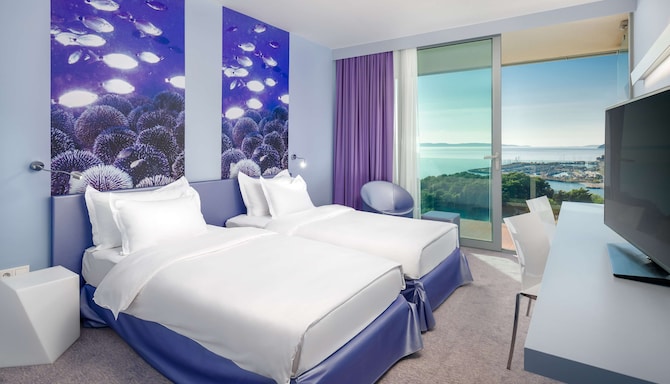 Radisson Blu Resort & Spa, Split - Superior Room - Twin Beds, Sea View and Balcony