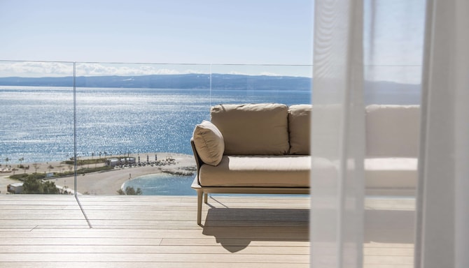 Radisson Blu Resort & Spa, Split - Premium Suite - Terrace and Front Sea View