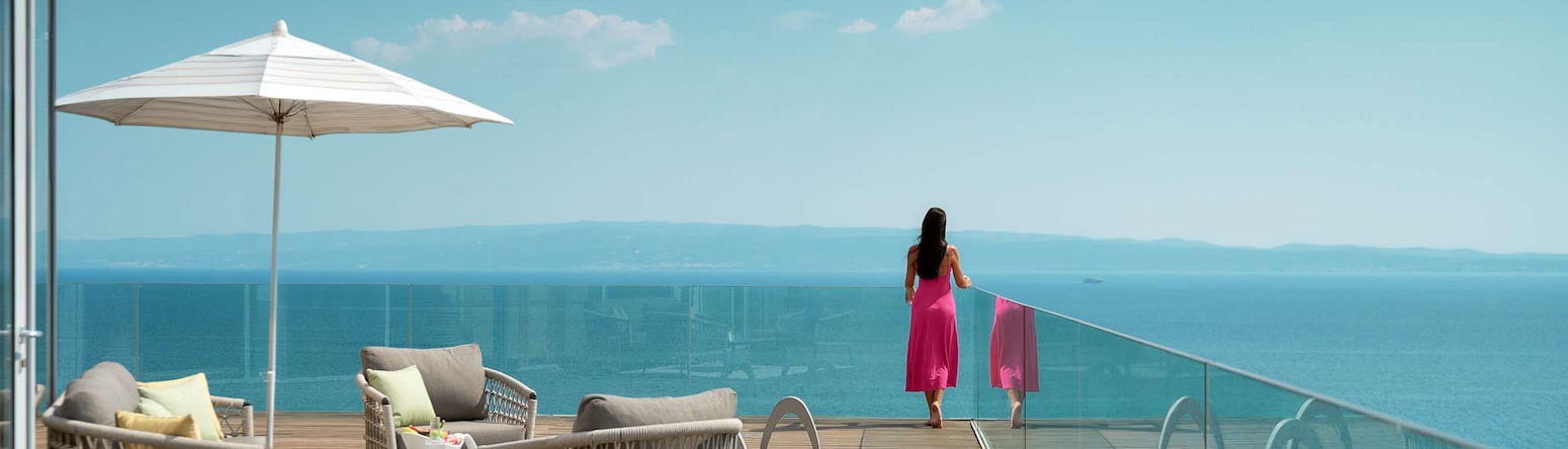 Radisson Blu Resort and Spa, Split - Penthouse Suite Guest on Terrace
