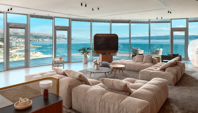 Radisson Blu Resort & Spa, Split - Penthouse Suite Living Room