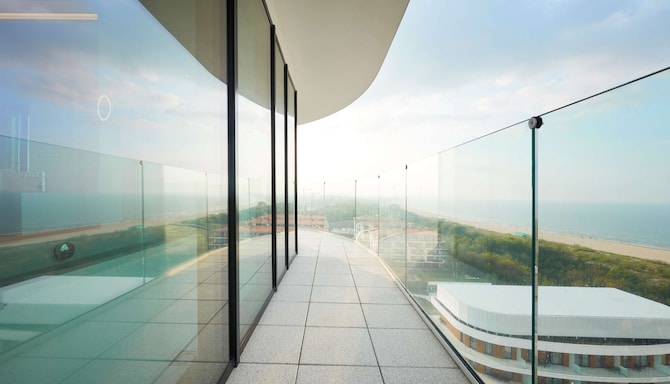 Radisson Blu Resort, Swinoujscie — widok z tarasu