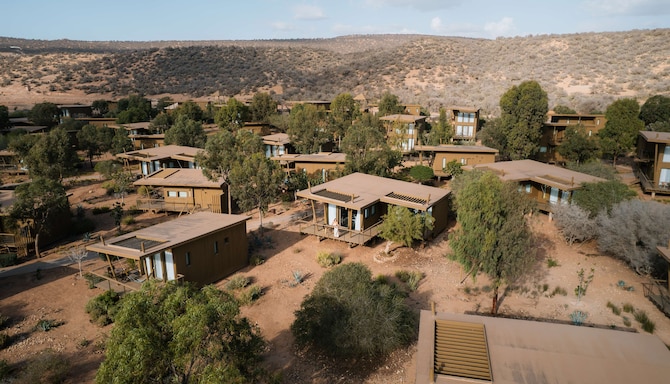 Radisson Blu Resort, Taghazout Bay Surf Village - Bungalow from the sky