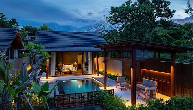 Radisson Blu Resort & Villas, Bali Uluwatu - One Bedroom Villa with Pool Ocean View