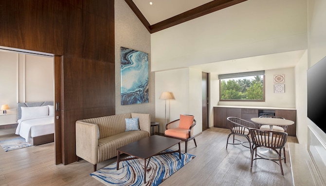 Radisson Blu Resort, Visakhapatnam - Haveli Suite living room