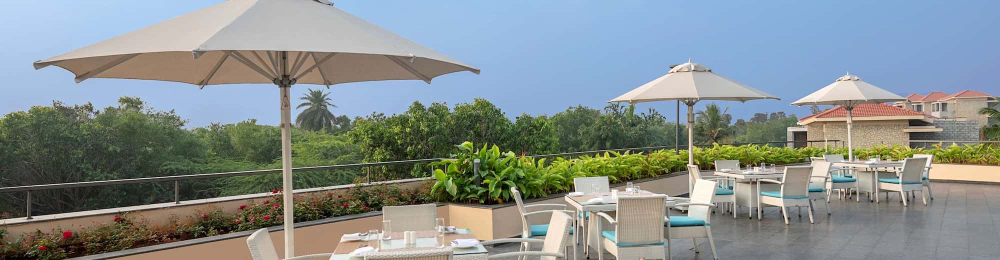Radisson Blu Resort, Vishakhapatnam - All-day alfresco dining