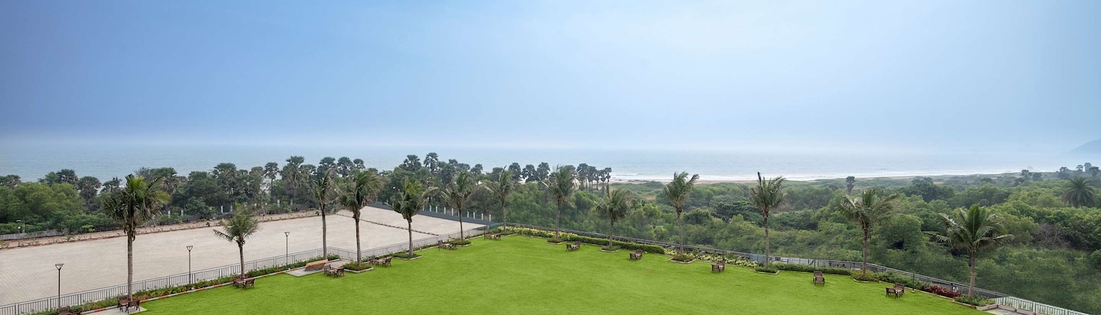 Set beside the shoreline, Radisson Blu Resort Visakhapatnam combines panoramic ocean vistas with tranquil resort comfort