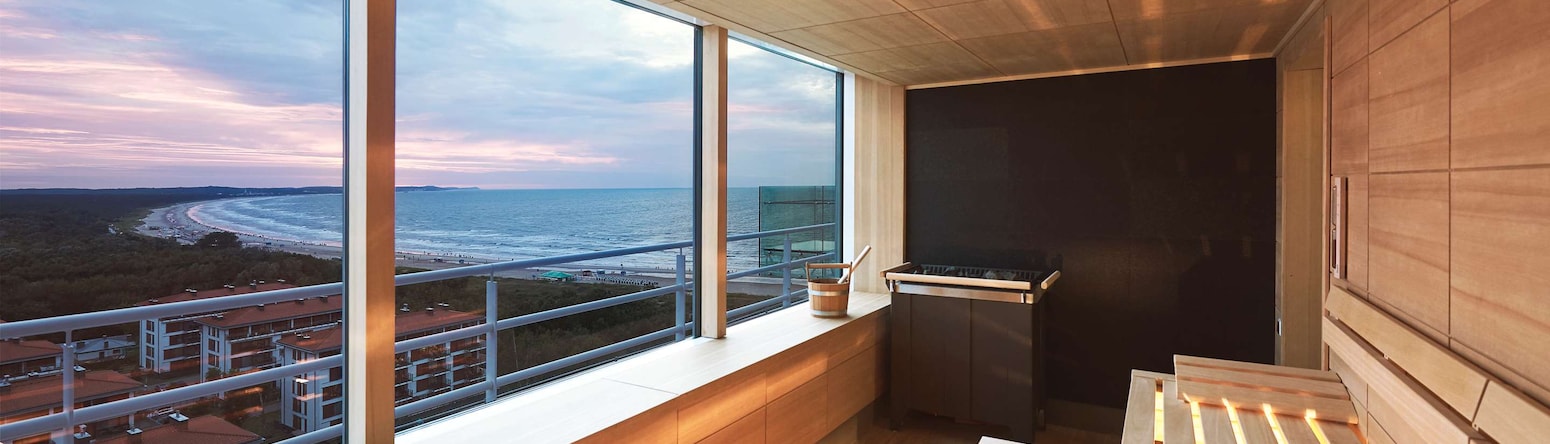 Radisson Blu Resort, Swinoujscie - sauna na dachu