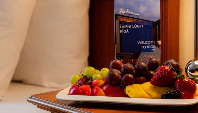 Radisson Blu Ridzene Hotel, Riga - Welcome Amenities