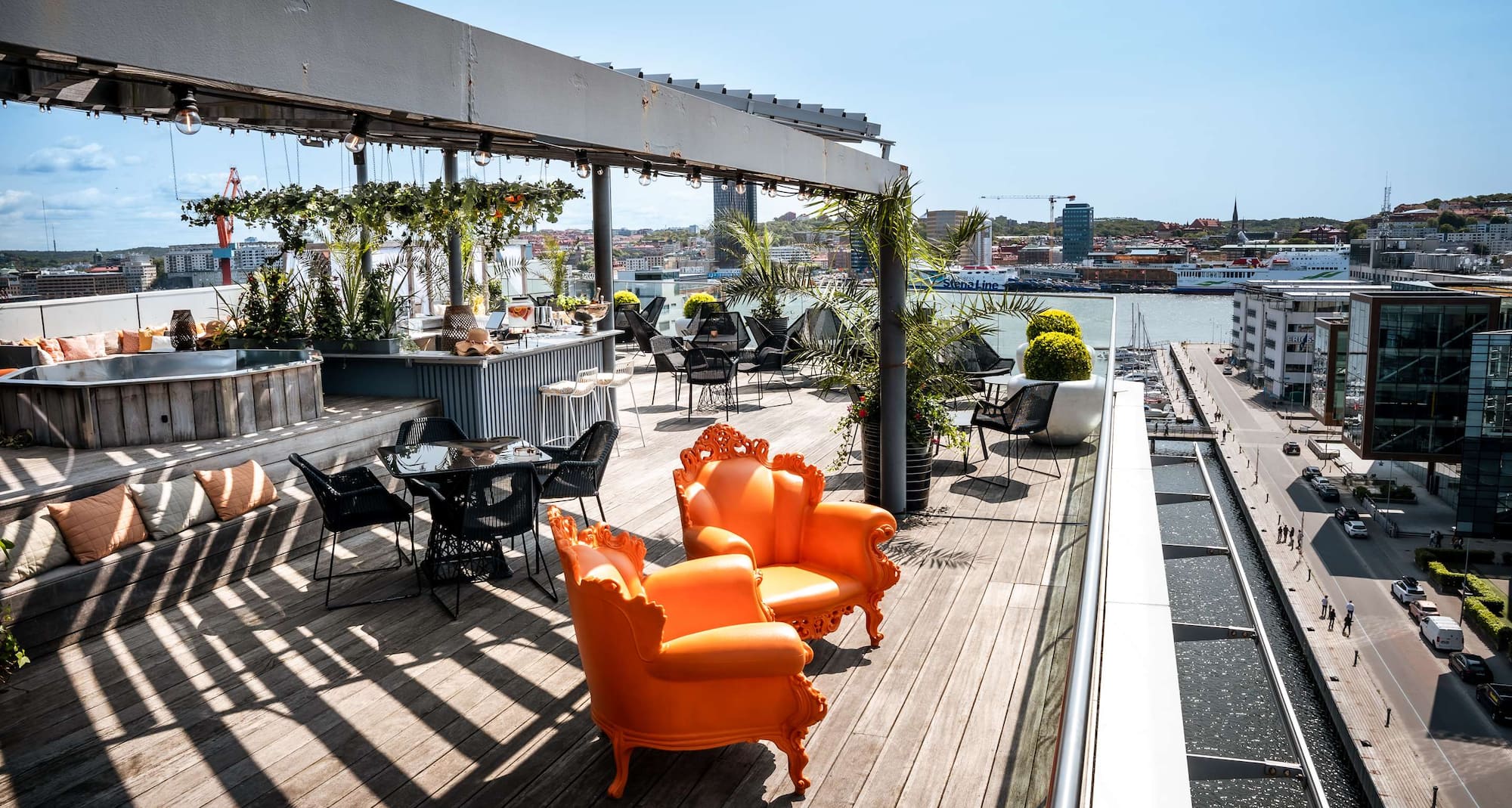 Radisson Blu Riverside Hotel, Gothenburg - Summer Rooftop Terrace