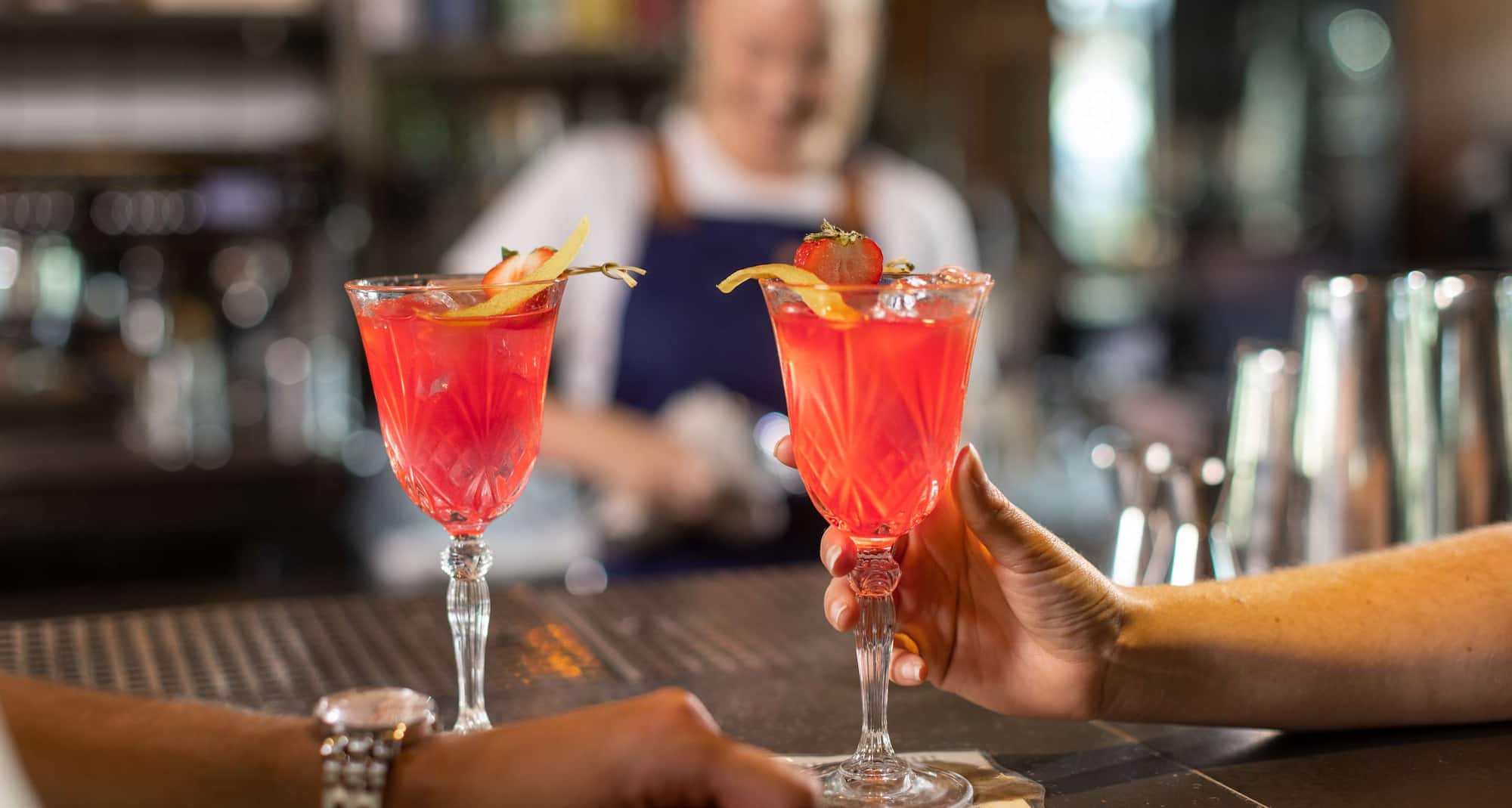 Radisson Blu Riverside Hotel, Gothenburg - Summer drink in bar