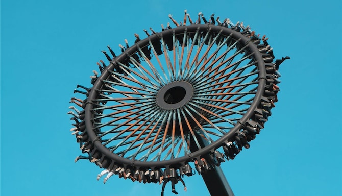 Radisson Blu Riverside Hotel, Gothenburg - Rollercoaster at amusementpark