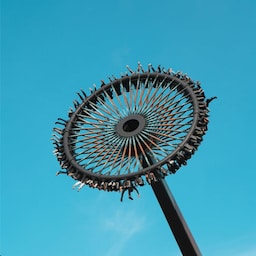 Radisson Blu Riverside Hotel, Gothenburg - Rollercoaster at amusementpark