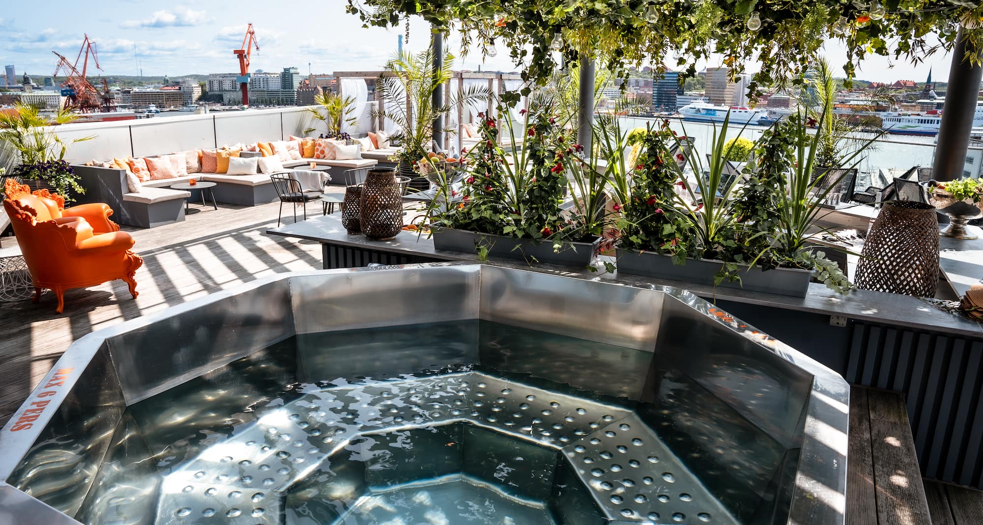 Radisson Blu Riverside Hotel, Gothenburg - Summer Rooftop Terrace