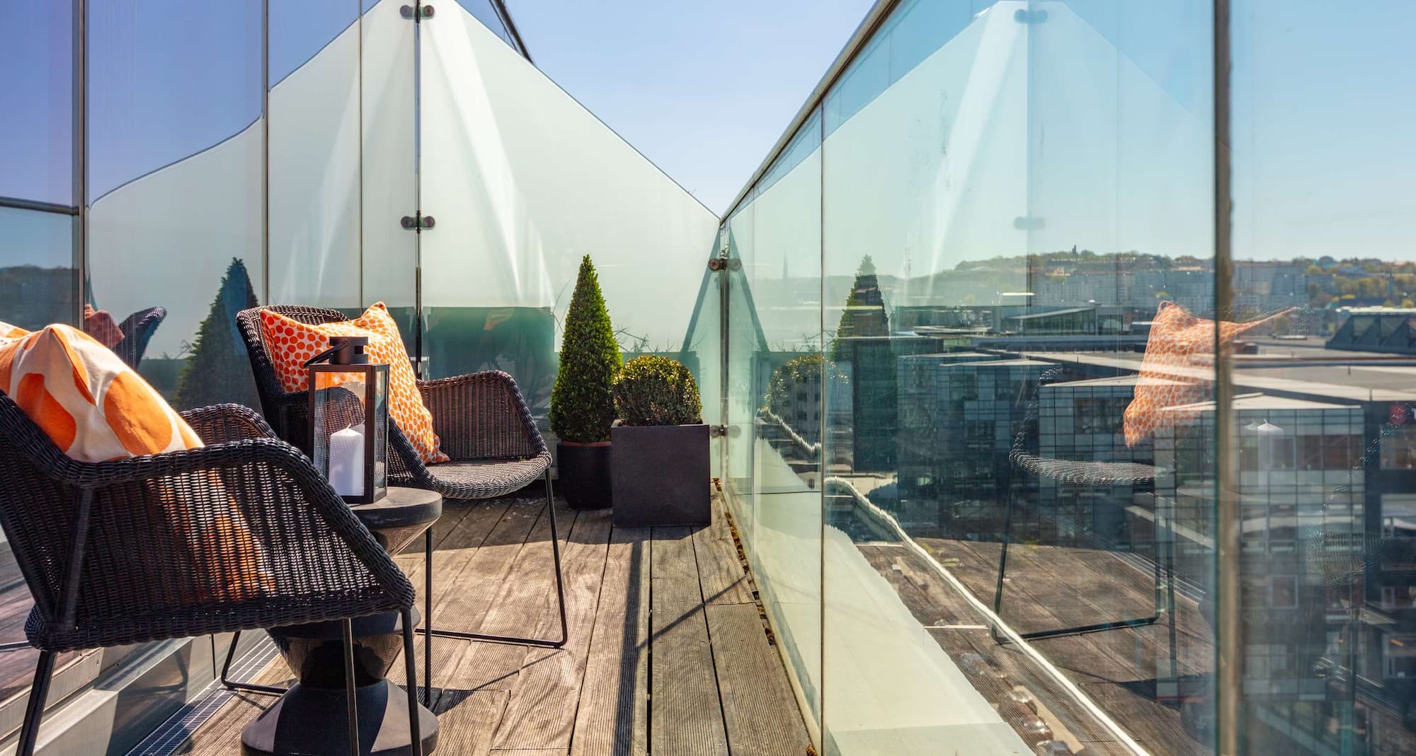 Radisson Blu Riverside Hotel, Gothenburg - Junior Suite balcony
