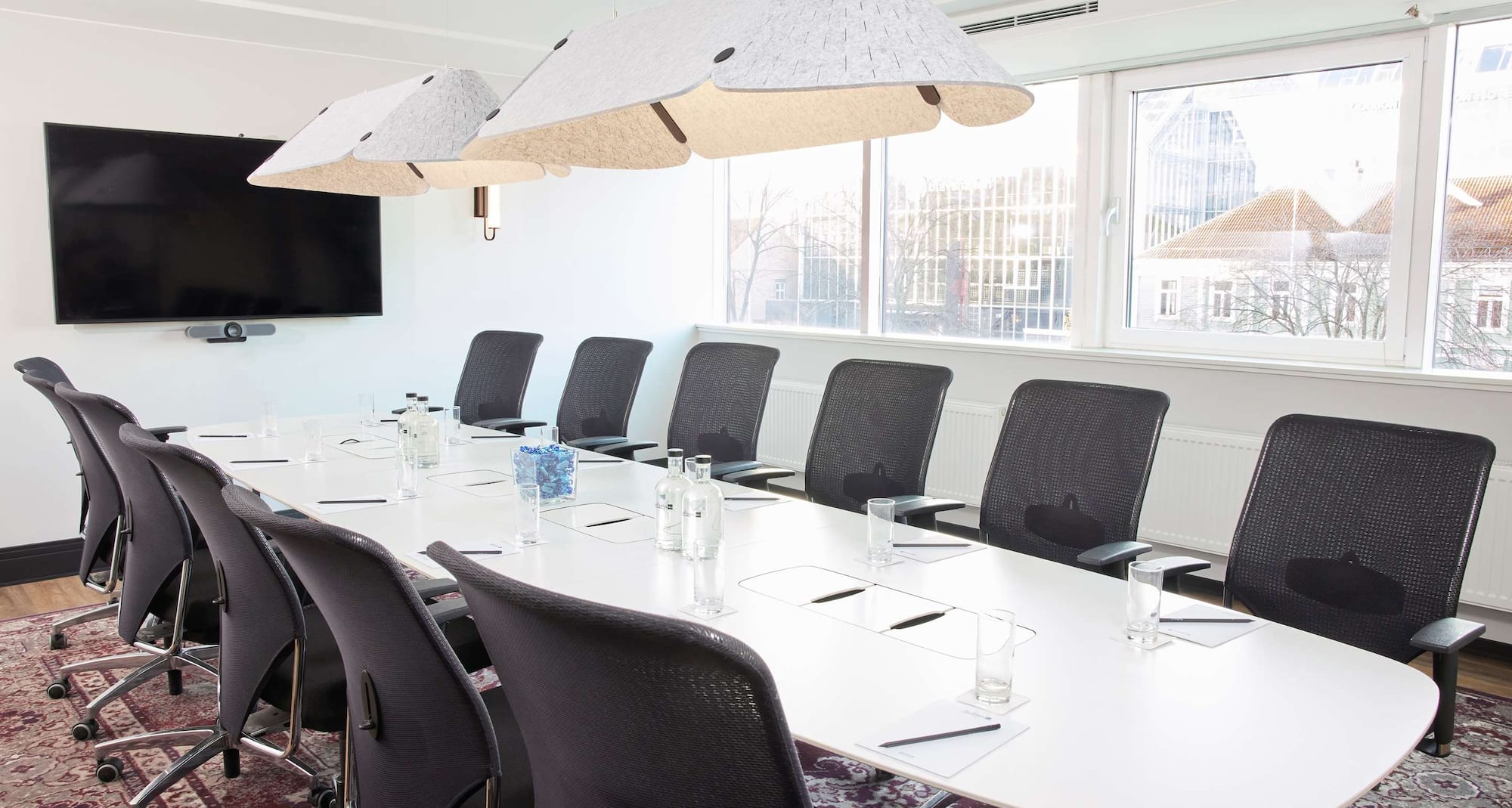 Radisson Blu Royal Garden Hotel, Trondheim - Meeting Room Bakklandet boardroom set-up