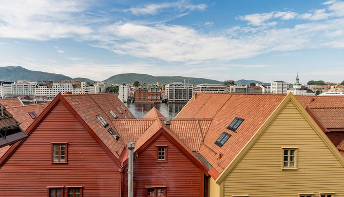 Radisson Blu Royal Hotel, Bergen, A Verified Net Zero Hotel - Udsigt fra suite