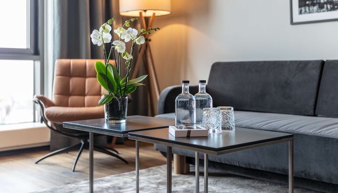 Radisson Blu Scandinavia Hotel, Copenhagen, A Verified Net Zero Hotel - Suite - Lifestyle shoot