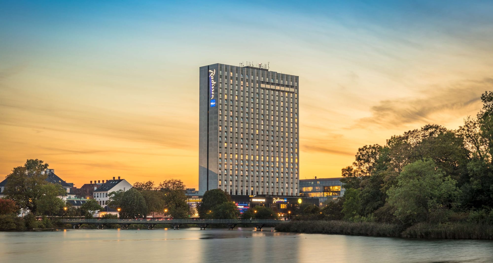 Radisson Blu Scandinavia Hotel, Copenhagen - Vy över fasaden
