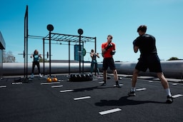Radisson Blu Scandinavia Hotel, Copenhagen - Sporting Health Club - Outdoor Gym Area