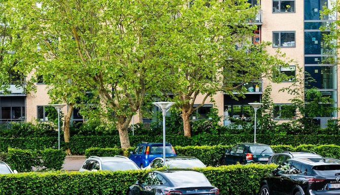 Radisson Blu Scandinavia Hotel, Copenhagen - Parking Lot