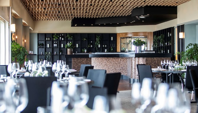 Radisson Blu Scandinavia Hotel, Copenhagen - Restaurang på översta våningen