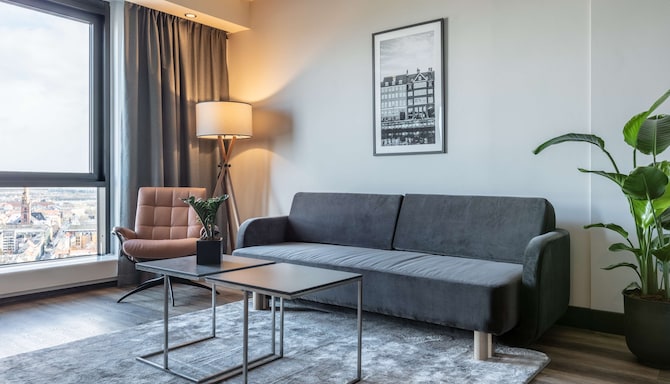 Radisson Blu Scandinavia Hotel, Copenhagen - Suite-One Bedroom-Panoramic Lake View