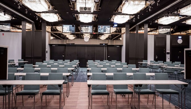 Radisson Blu Scandinavia Hotel, Goteborg - Banquet hall Vasterhavet school set up