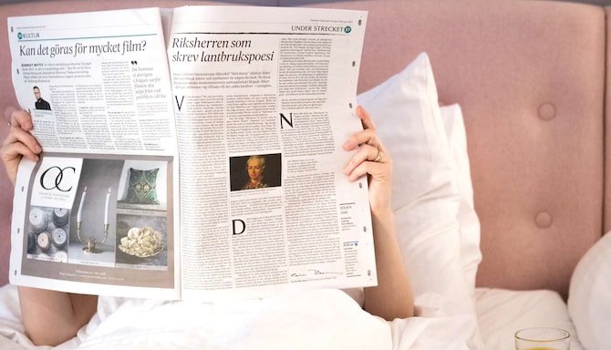 Radisson Blu Scandinavia Hotel, Gothenburg - Breakfast in bed