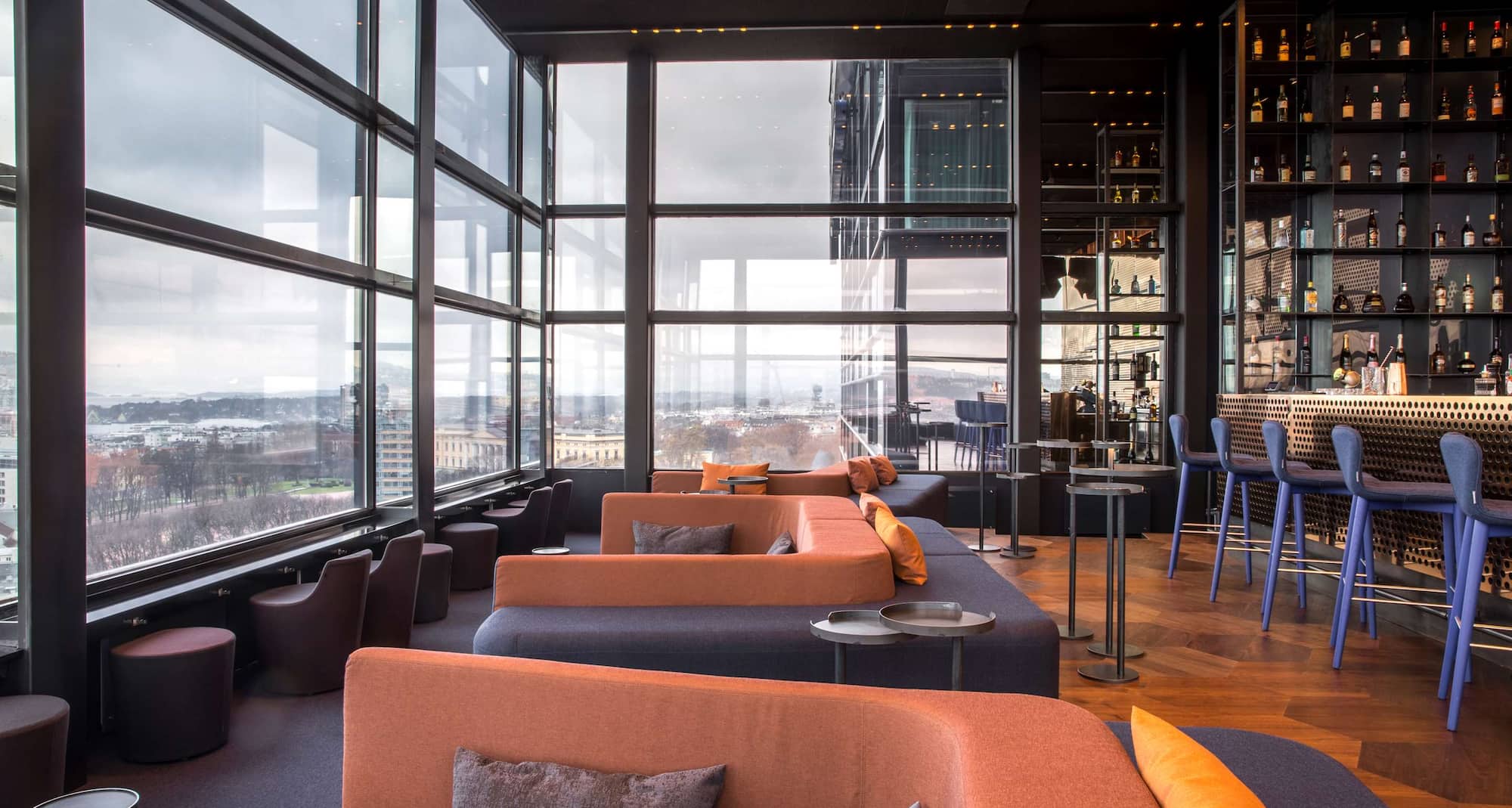 Radisson Blu Scandinavia Hotel Oslo - Summit Bar Lounge