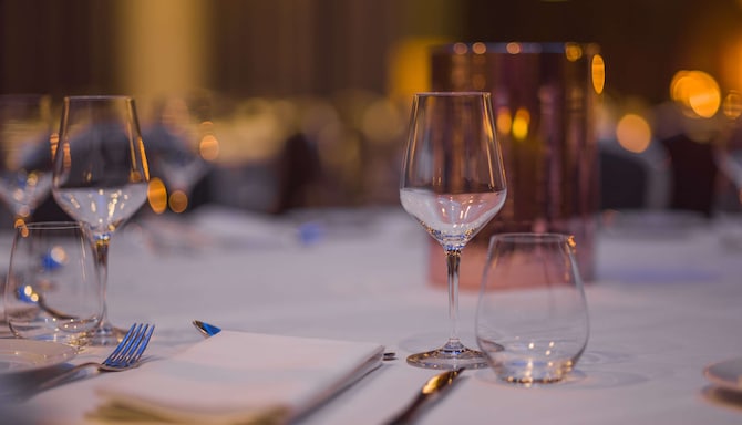 Radisson Blu Scandinavia Hotel Oslo - Banquet dinner table