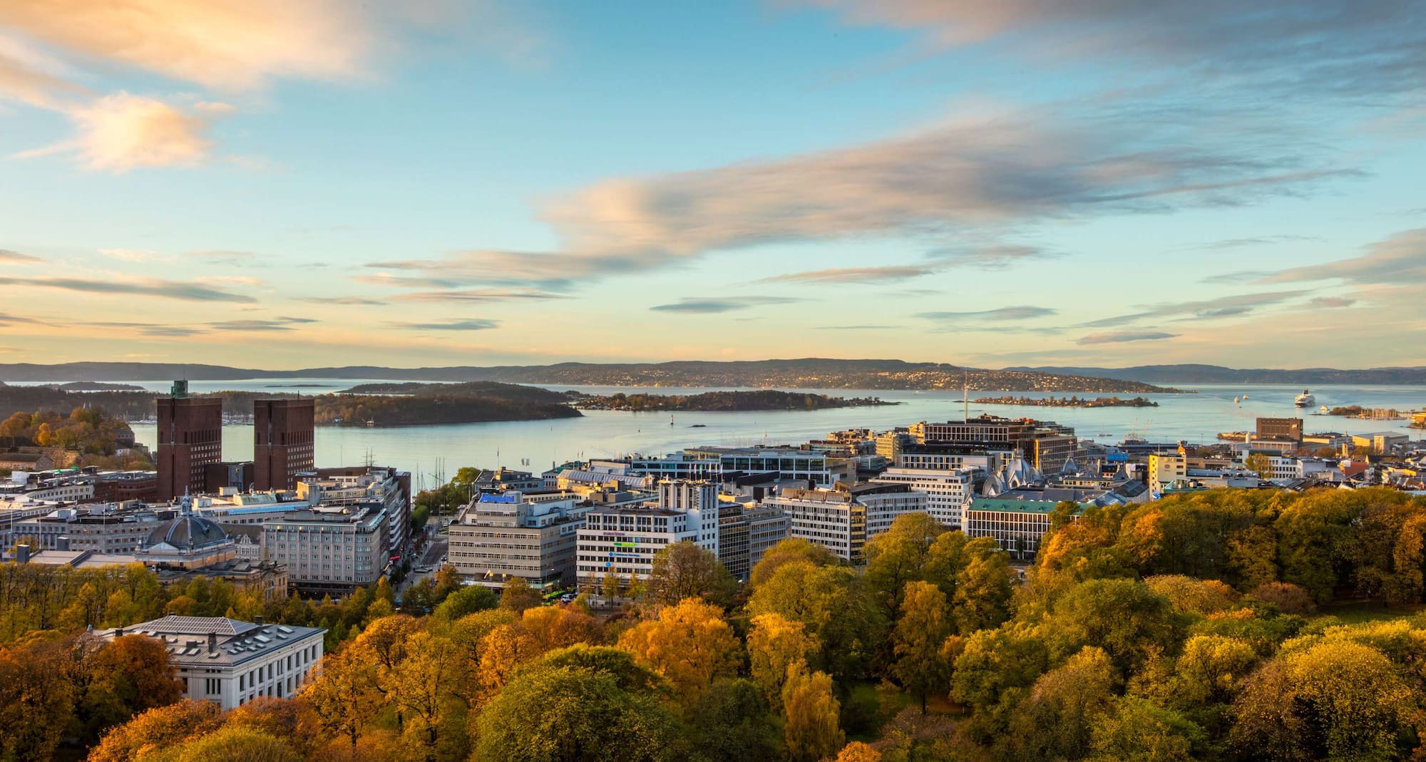 Radisson Blu Scandinavia Hotel, Oslo - Fjord view