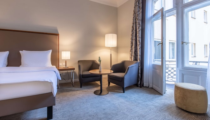 Radisson Blu Schwarzer Bock Hotel - غرفة الضيوف