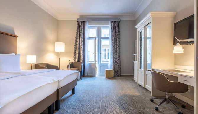 Radisson Blu Schwarzer Bock Hotel - غرفة الضيوف