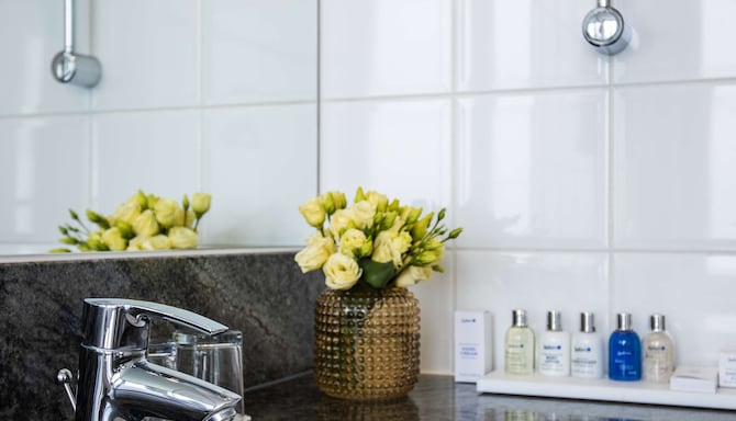 Radisson Blu Schwarzer Bock Hotel - وسائل الراحة في غرفة الضيوف