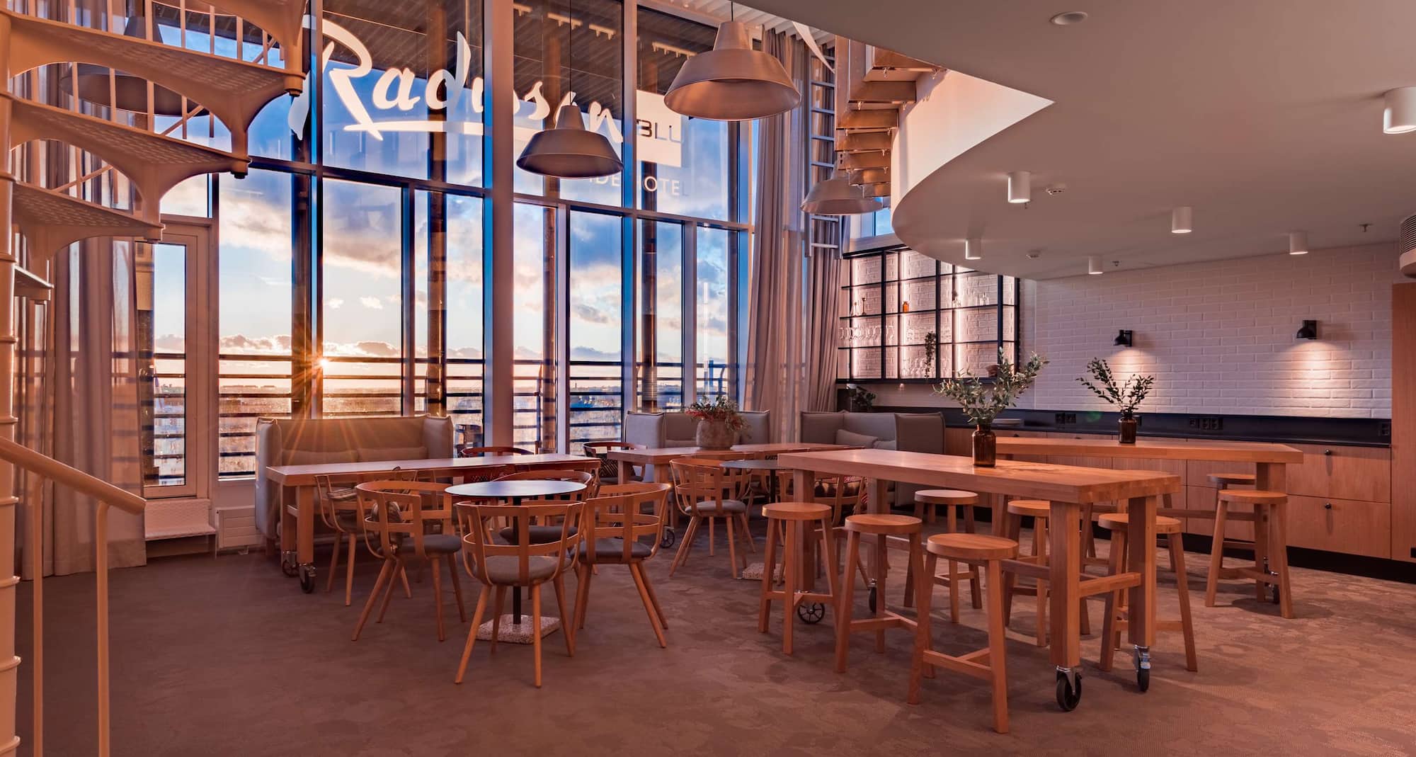 Radisson Blu Seaside Hotel, Helsinki - Katto Lounge & Sauna