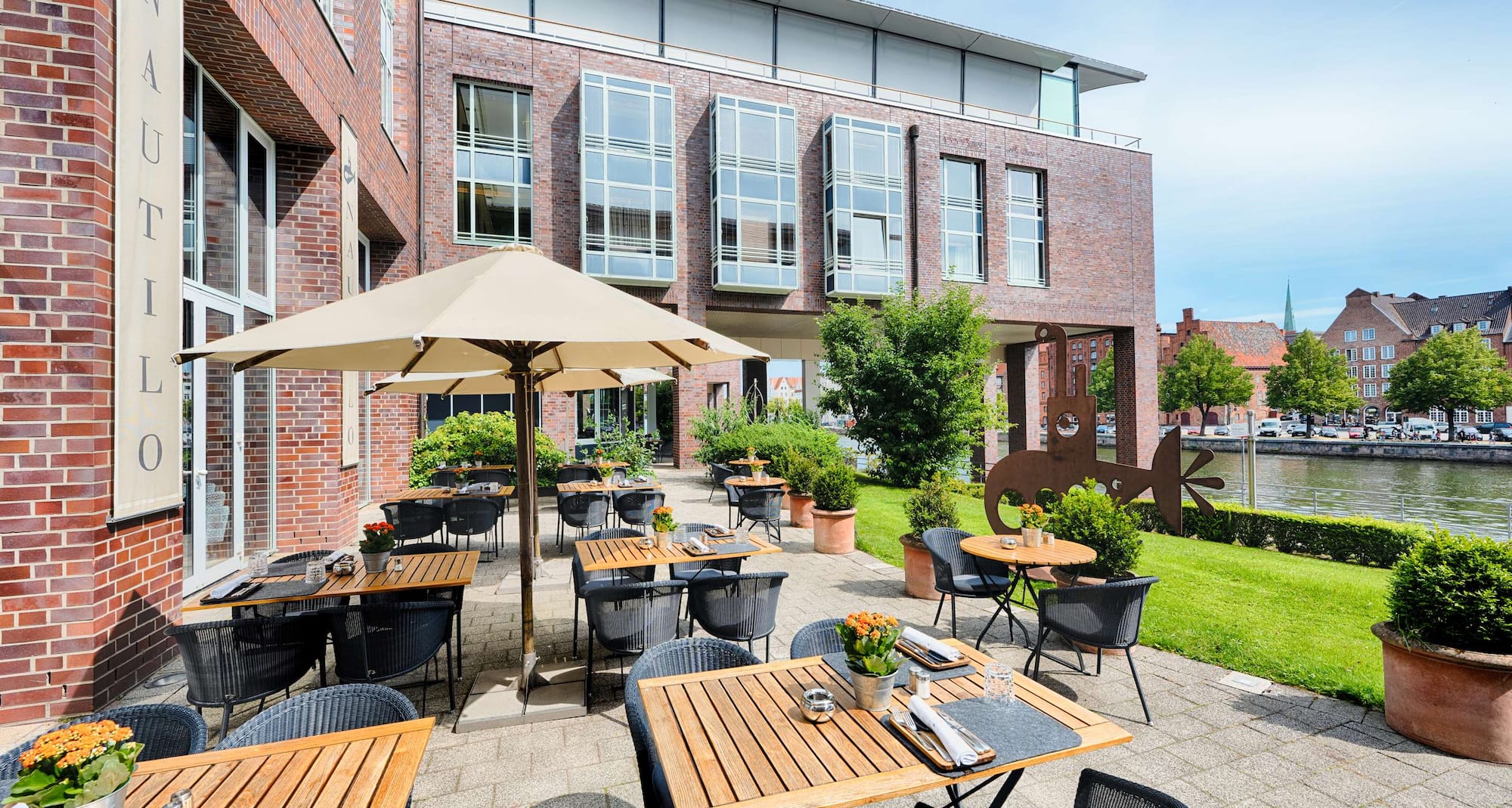 Radisson Blu Senator Hotel, Lübeck - Restaurant Nautilo Terrace