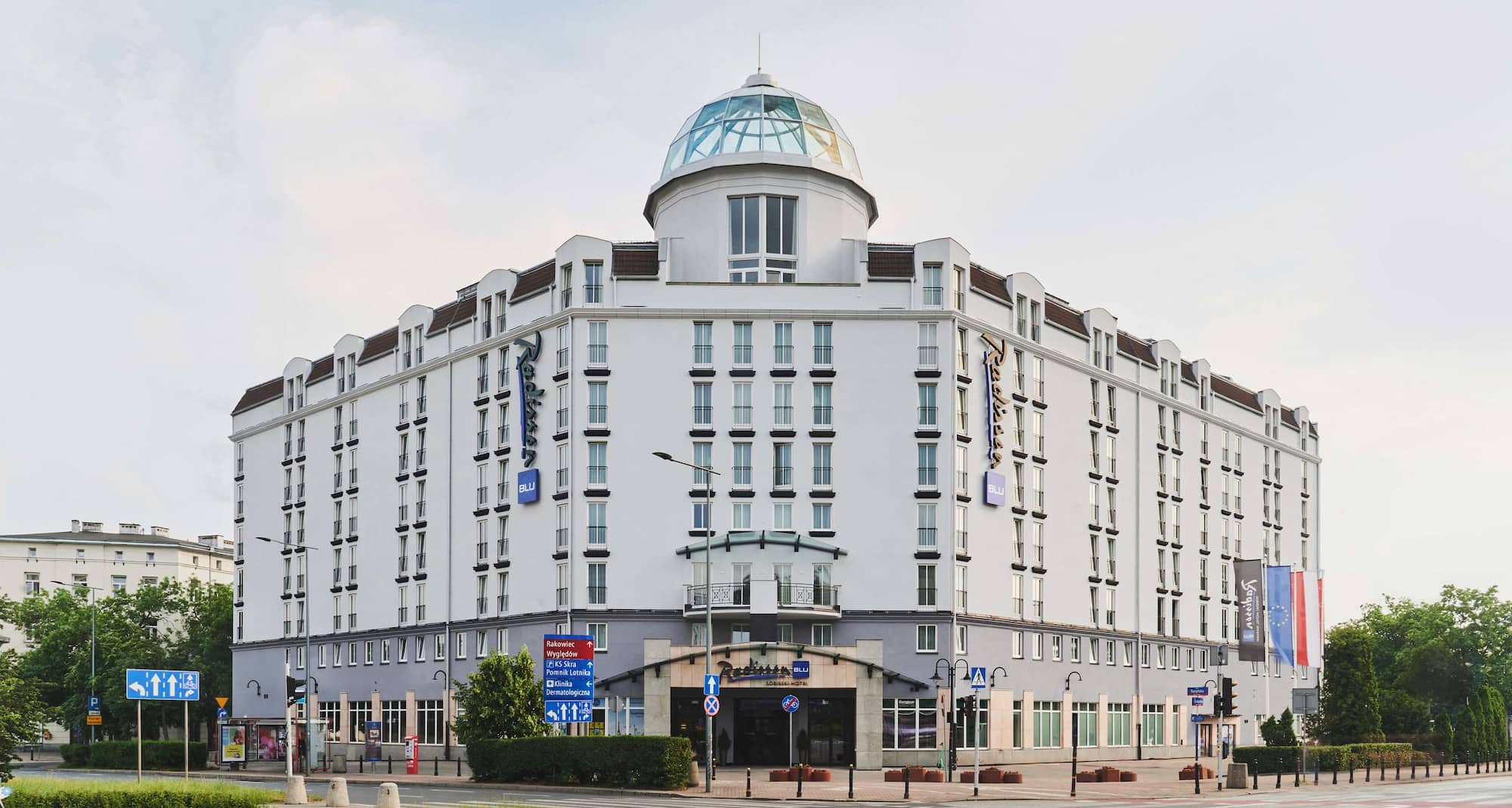 Отели в деловом районе Варшавы | Radisson Blu Sobieski Warsaw