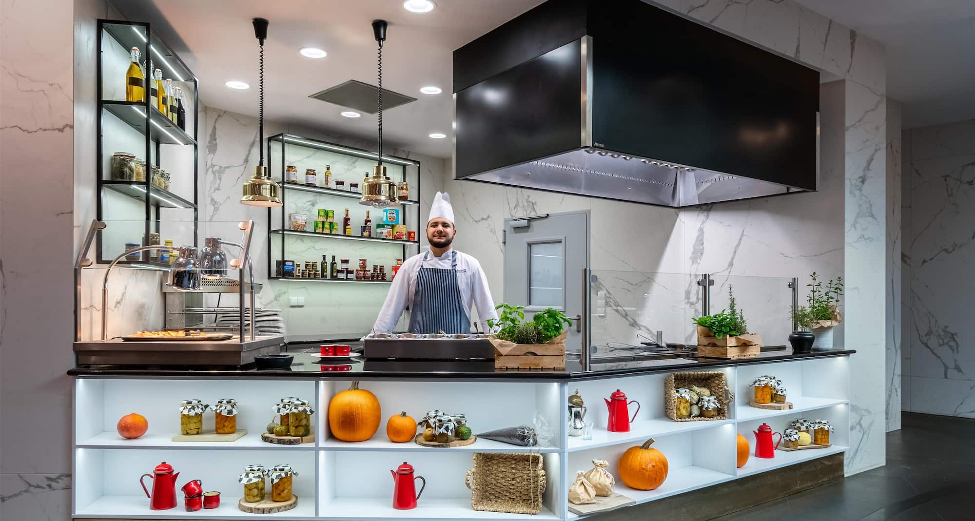 Radisson Blu Sobieski Hotel, Warsaw - Marysienka Restaurant Live cooking