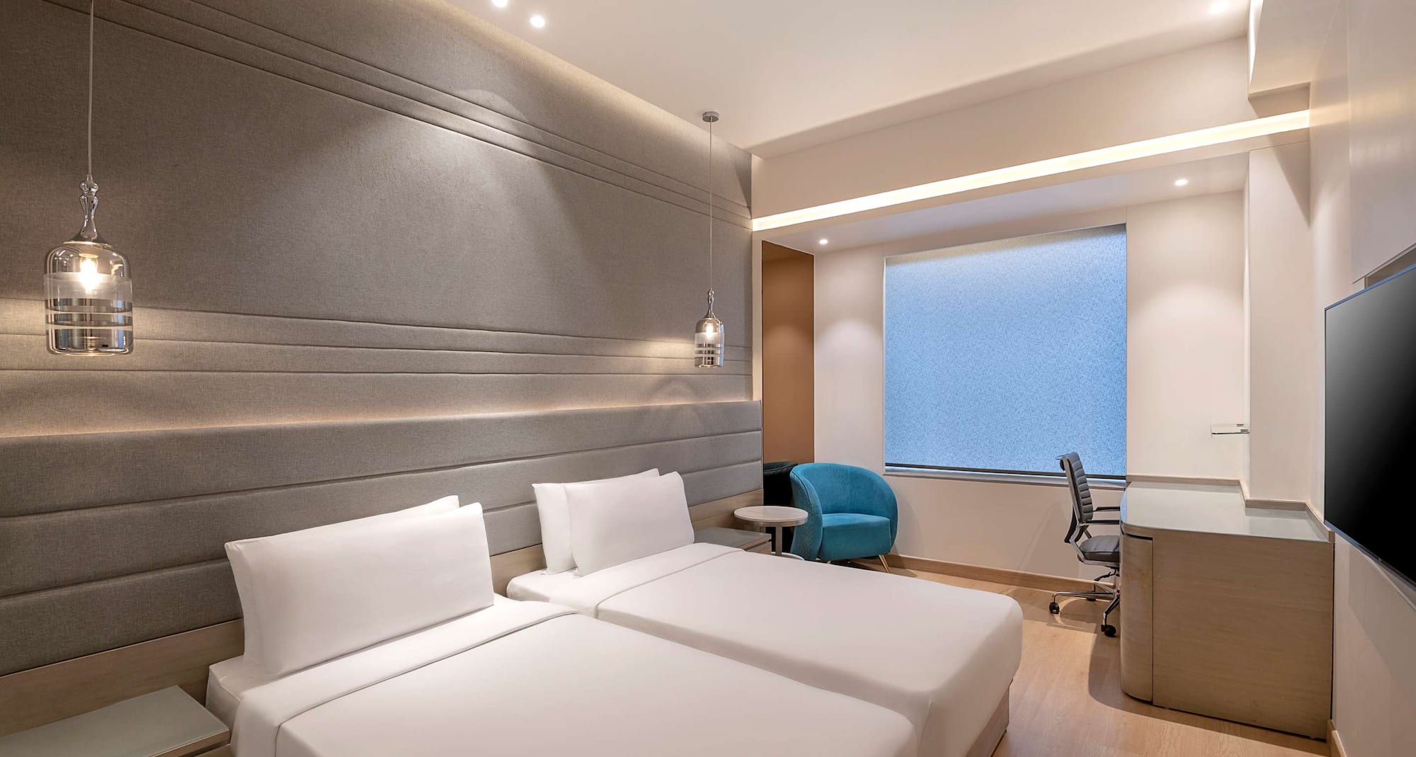 Radisson Blu Towers Kaushambi Delhi NCR - Twin Bedroom