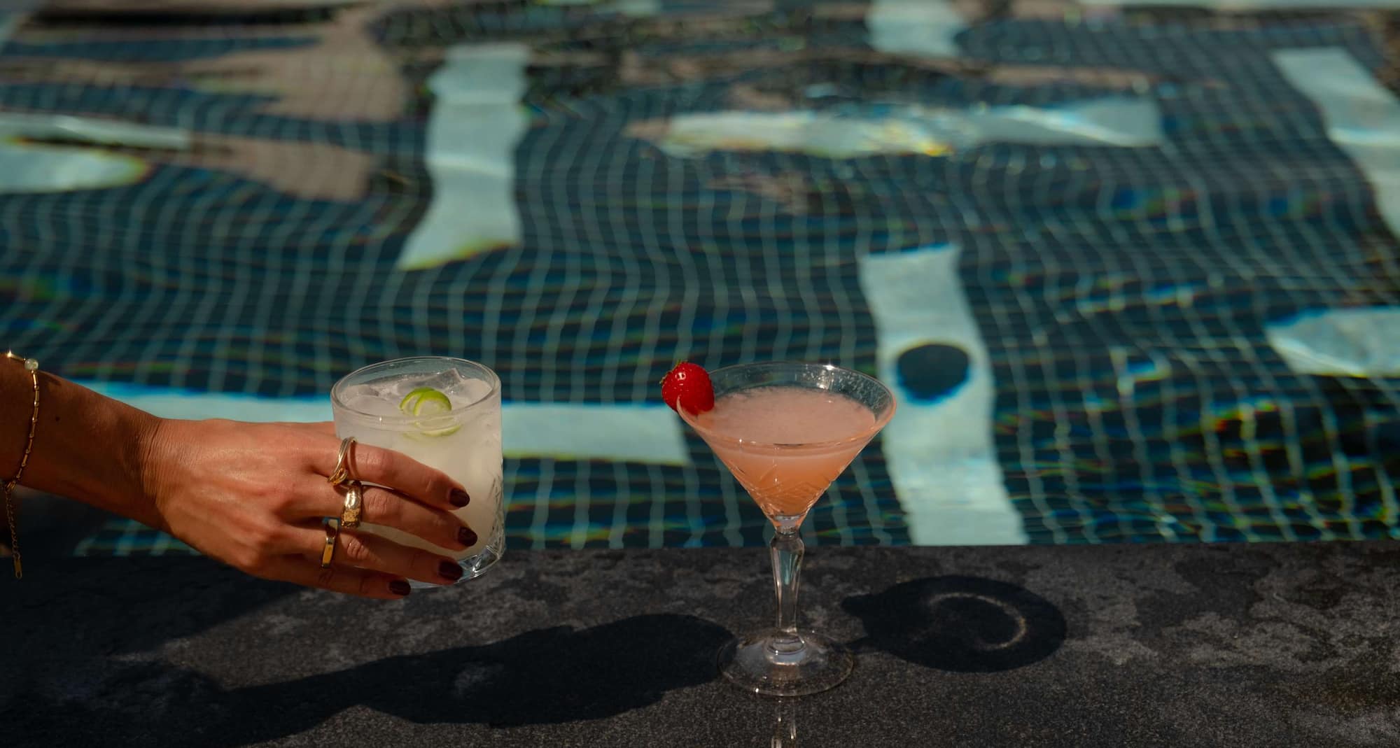 Radisson Blu Zaffron Resort, Santorini - Pool Bar Cocktails